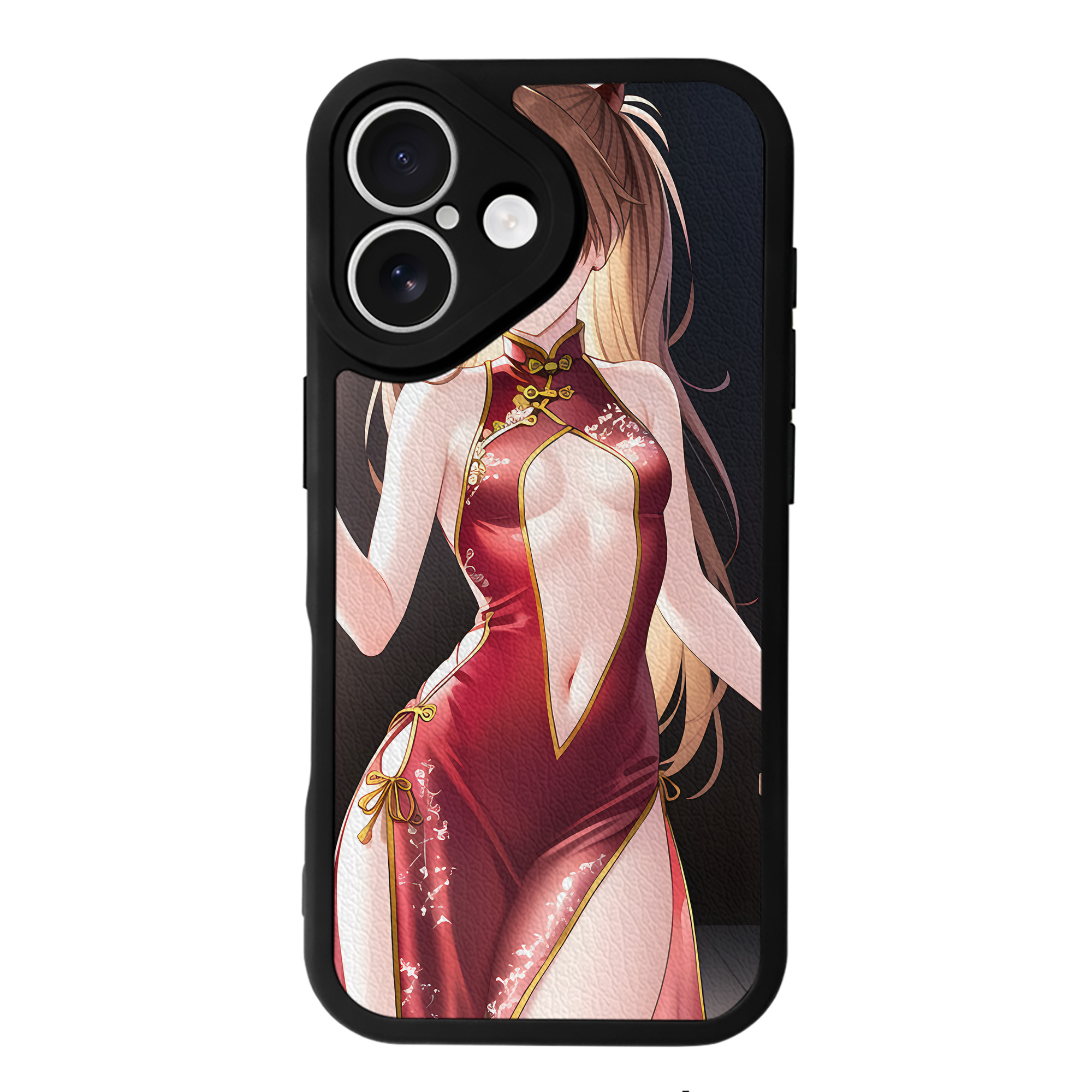 （画像用） EVA 新世紀エヴァンゲリオン 【iPhone 16シリーズ対応】シリコンスマホケース（レザー調） 材質：シリコン